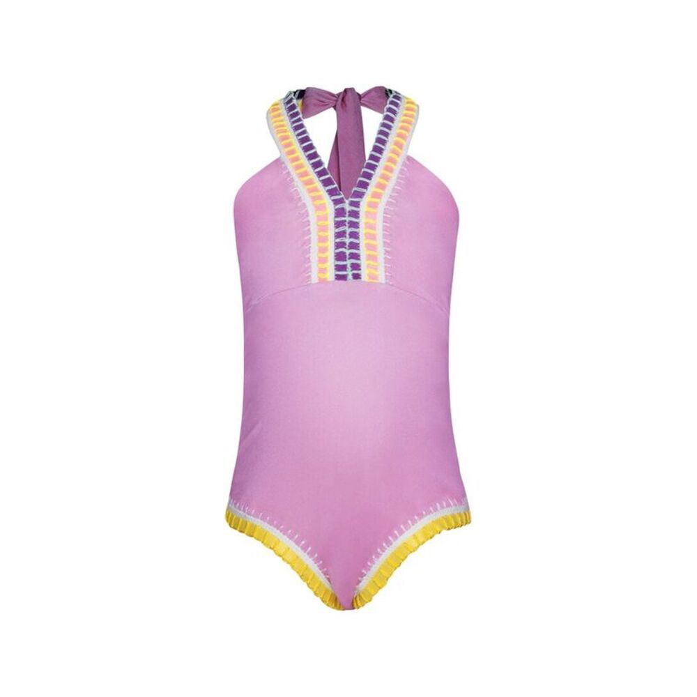 Pq Swim Girls  Kids One Piece Bathing Suit, Multicolor